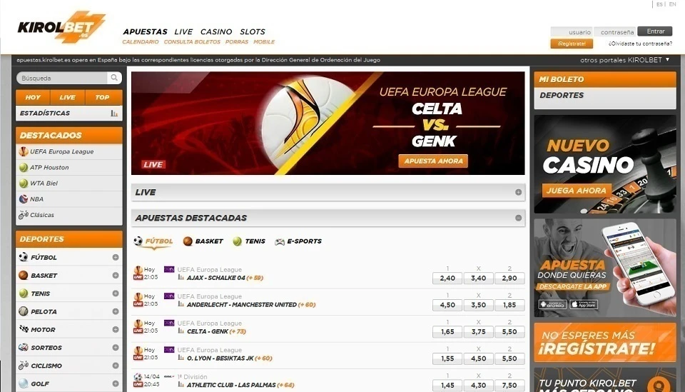 kirolbet-screenshot-es Kirolbet imagen