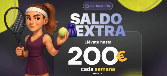 Bono de fidelidad para apuestas deportivas: Saldo Extra Semanal