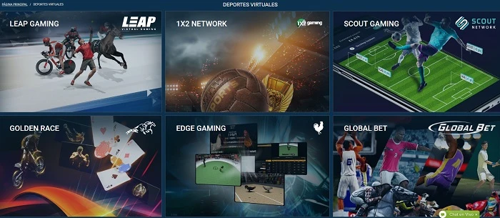 1xBet Deportes Virtuales
