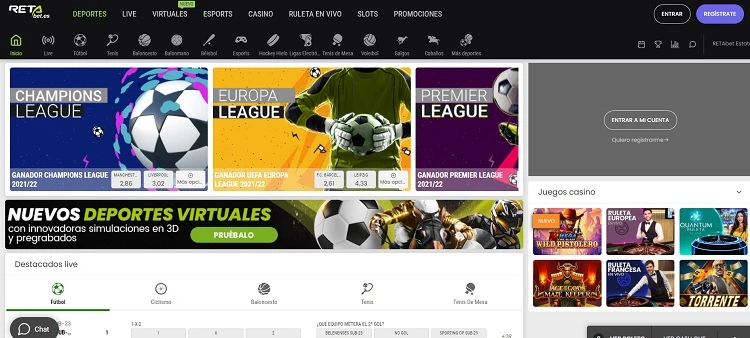 Retabet Apuestas imagen