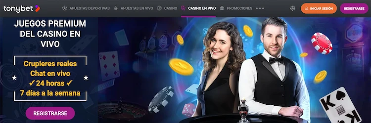 Tonybet casino