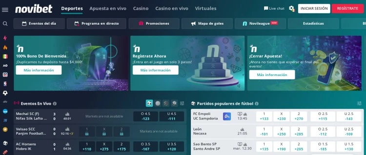 Novibet apuestas