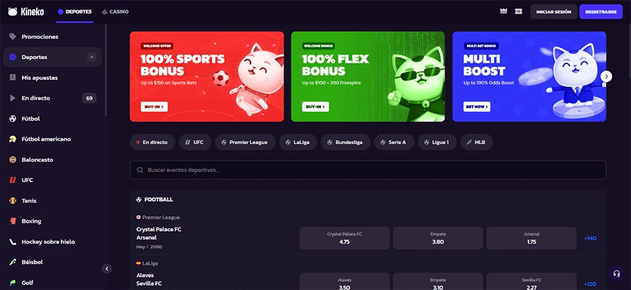 Kineko Apuestas Deportivas 24