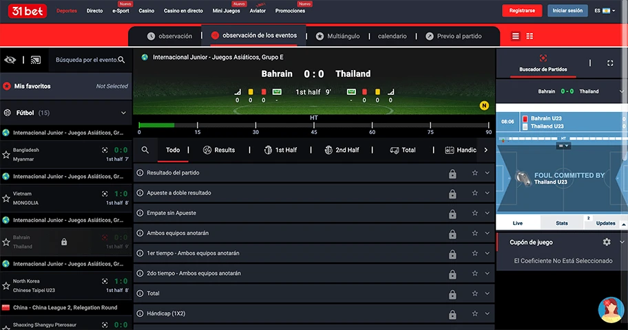 31bet streaming ApuestasDeportivas24