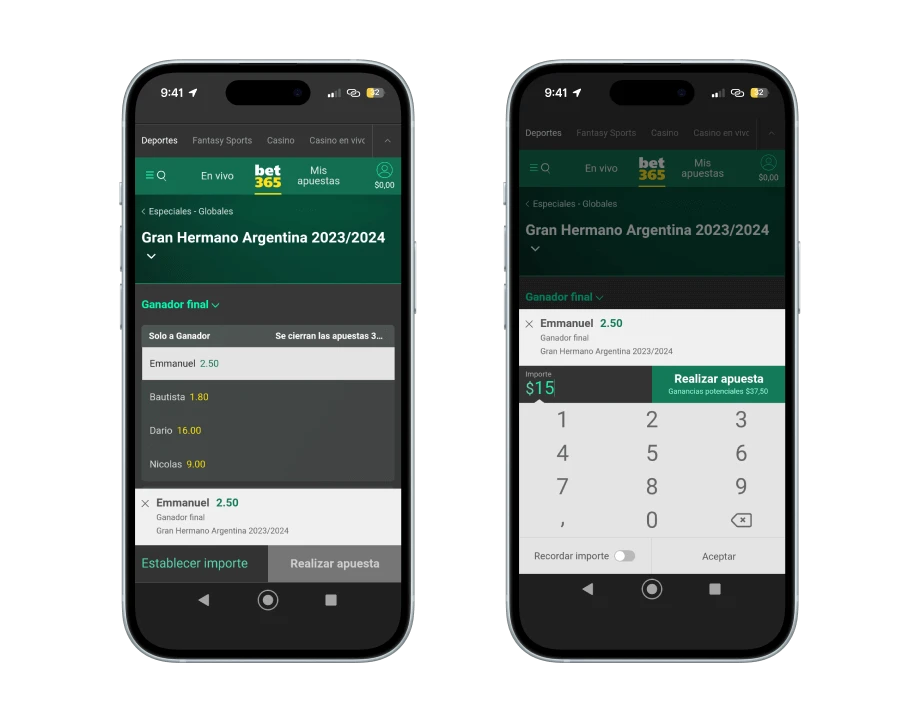 capturas apostar gran hermano AD24