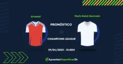 Pronóstico Arsenal vs Paris Saint Germain (29/04/25) - Apuestas y Cuotas