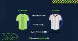 Pronóstico Wolfsburg vs Freiburg (26/04/25) - Apuestas y Cuotas
