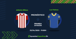 Pronóstico Athletic de Bilbao vs Las Palmas (23/04/25) – Apuestas y Cuotas