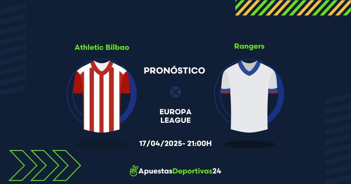 Pronóstico de apuestas al Athletic Bilbao vs Rangers 17/04/2025