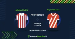 Pronóstico Atlético Madrid vs Rayo Vallecano (24/04/25) - Apuestas y Cuotas