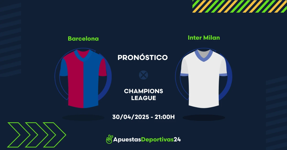 Pronóstico Barcelona vs Inter Milan (30/04/25) – Apuestas y Cuotas