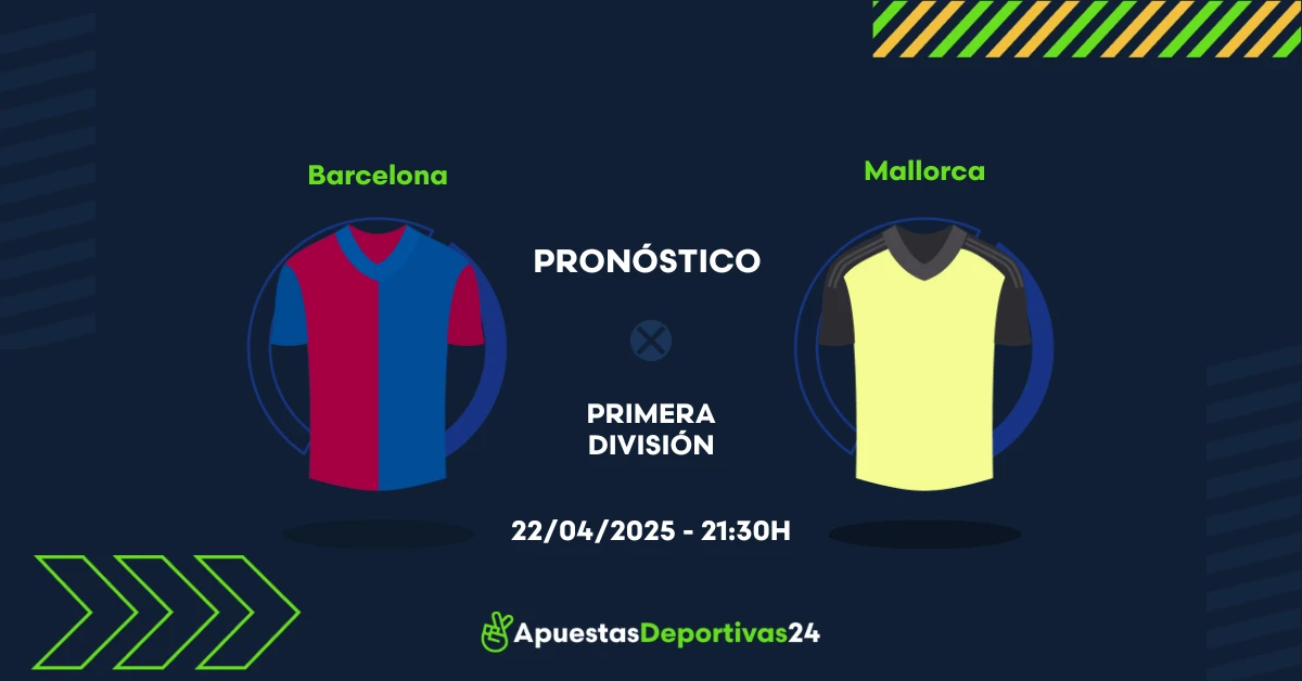 Pronóstico Barcelona vs Mallorca (22/04/25) – Apuestas y Cuotas