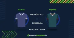 Pronóstico Bochum vs Augsburgo (12/04/2025)