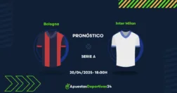 Pronóstico de apuestas al partido Bologna vs Inter – 20/04/2025