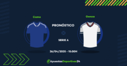 Pronóstico Como vs Genoa (27/04/25) - Apuestas y Cuotas