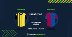 Pronóstico Dortmund vs Barcelona - 15/04/2025