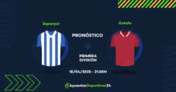 Pronóstico Espanyol vs Getafe (18/04/25) - Apuestas y Cuotas