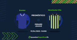 Pronóstico Everton vs Manchester City (19/04/25) – Apuestas y Cuotas