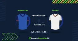 Pronóstico Kiel vs St Pauli (12/04/2025)