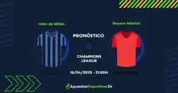 Pronóstico Inter vs Bayern - 16/04/2025