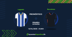 Pronóstico de apuestas al Leganés vs Barcelona 12/04/2025