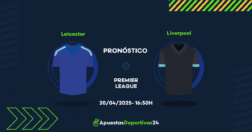 Pronóstico de apuestas al partido Leicester vs Liverpool – 20/04/2025