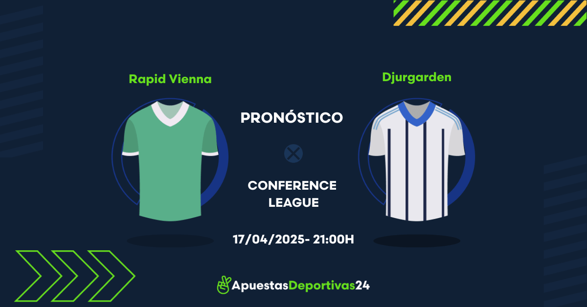 Pronóstico Rapid Vienna vs Djurgarden (17/04/25) – Apuestas y Cuotas