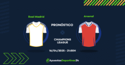 Pronóstico Real Madrid vs Arsenal - 16/04/2025