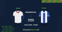 Pronóstico Sevilla vs Alavés (20/04/25) – Apuestas y Cuotas