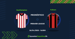 Pronóstico Southampton vs Fulham (26/04/25) - Apuestas y Cuotas