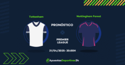 Pronóstico de apuestas al partido Tottenham vs Nottingham Forest – 21/04/2025