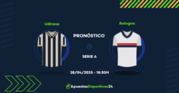 Pronóstico Udinese vs Bologna (28/04/25) - Apuestas y Cuotas