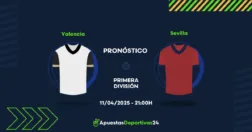 Pronóstico al Valencia vs Sevilla 11/04/2025 Pronóstico de apuestas al Valencia vs Sevilla 11/04/2025