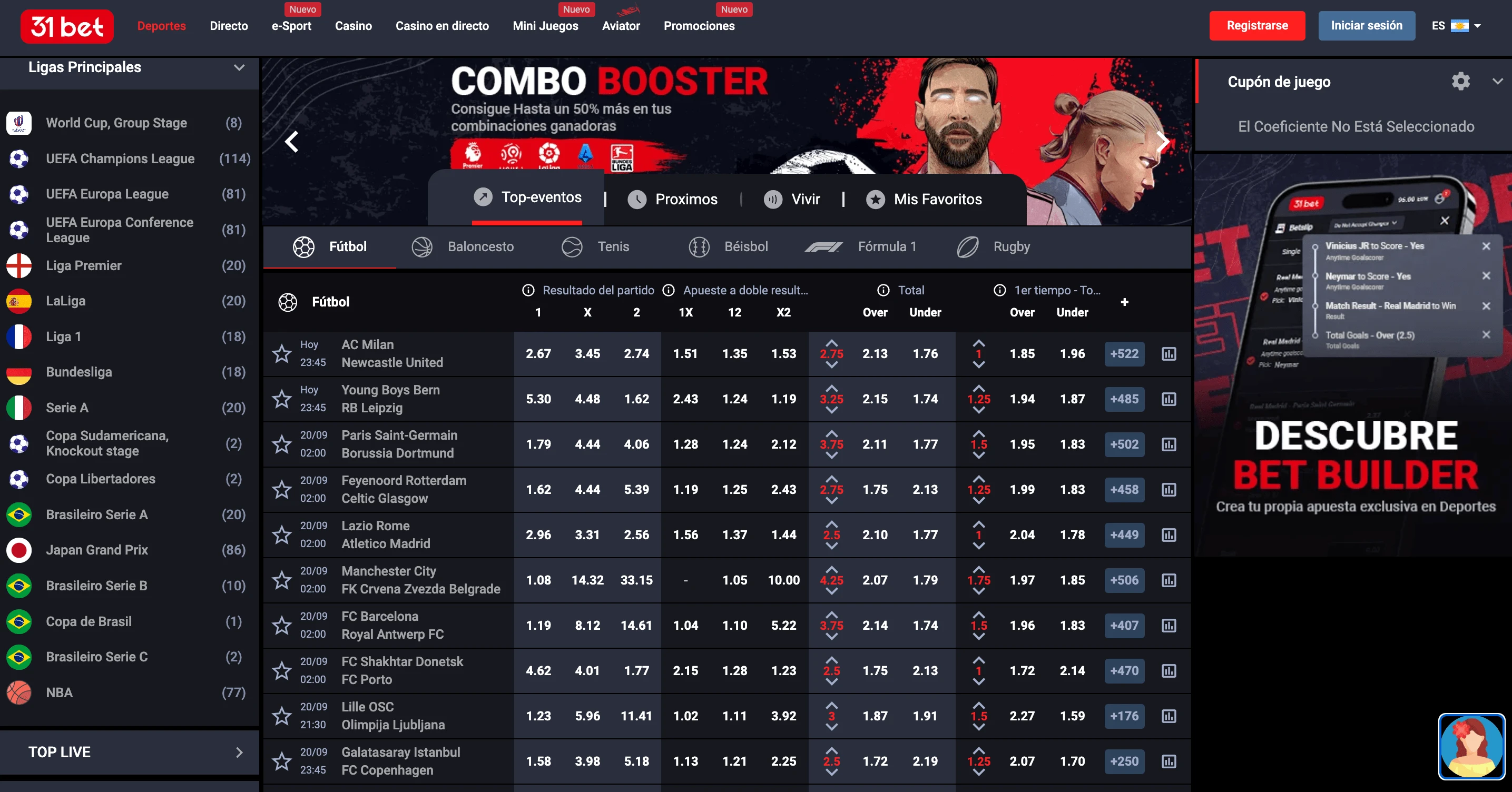 31bet deportes ApuestasDeportivas24