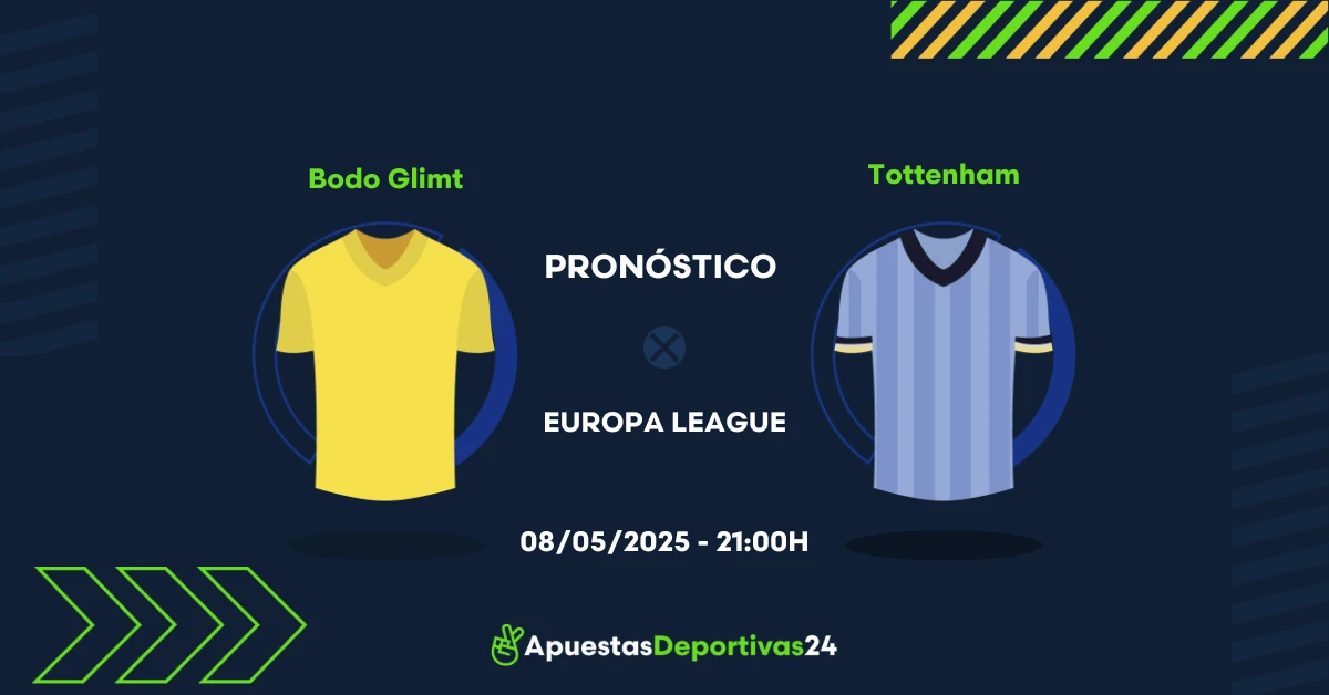 Pronóstico Bodo Glimt vs Tottenham (08/05/25) - Apuestas y Cuotas