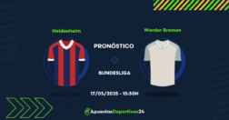 Pronóstico Heidenheim vs Werder Bremen (17/05/25) - Apuestas y Cuotas