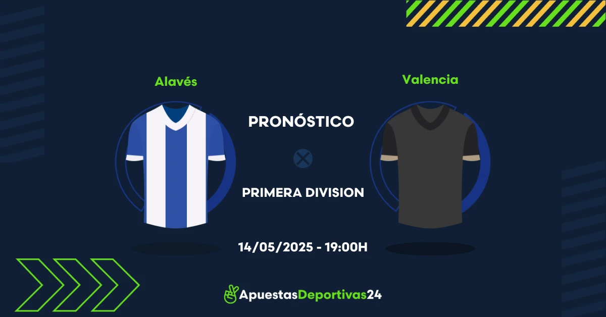 Pronóstico Alavés vs Valencia (14/05/25) - Apuestas y Cuotas