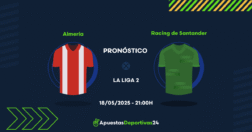 Pronóstico de apuestas al Almería vs Racing (18/05/2025)