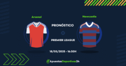 Pronóstico Arsenal vs Newcastle (18/05/25) - Apuestas y Cuotas