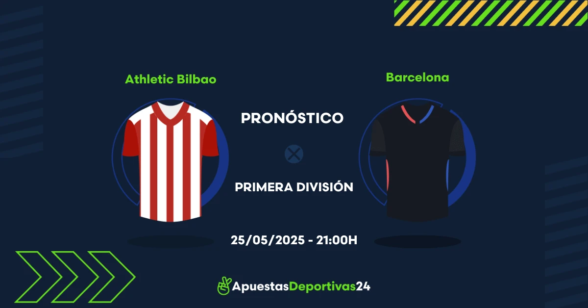 Pronóstico Athletic Club vs Barcelona (25/05/25) - Apuestas y Cuotas