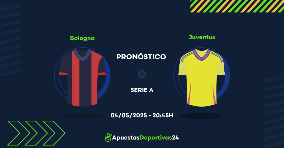 Pronóstico Bologna vs Juventus (04/05/25) - Apuestas y Cuotas