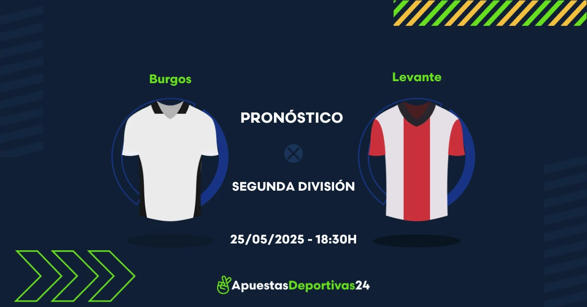 Pronóstico de apuestas al Burgos vs Levante 25/05/2025