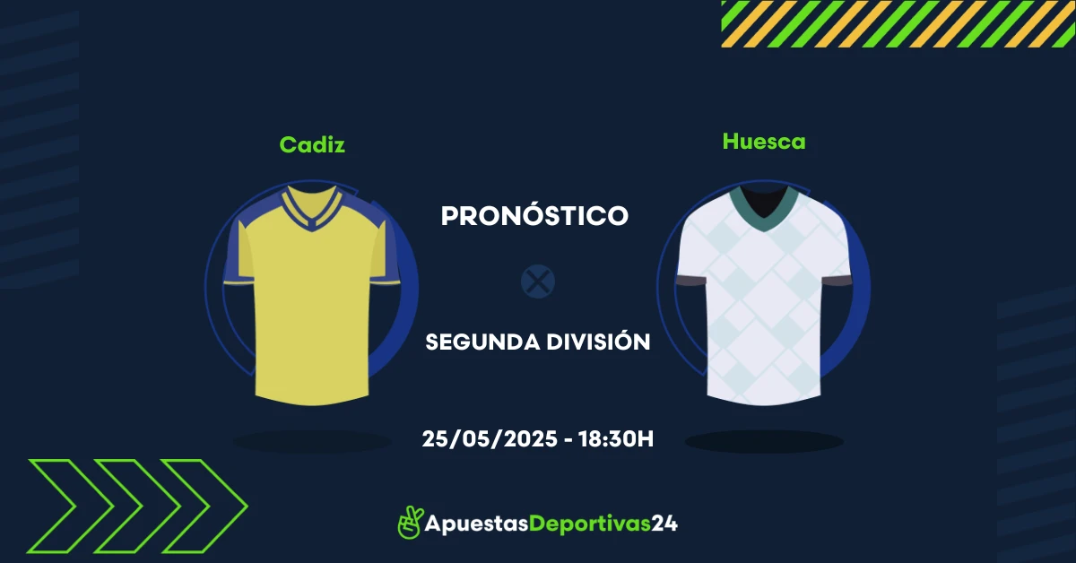 Pronóstico de apuestas al Cádiz vs Huesca 25/05/2025