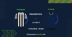 Pronóstico de apuestas al FC Cartagena vs Tenerife (17/05/2025)