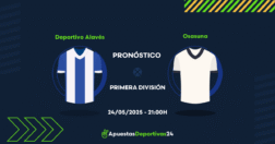 Pronóstico Alaves vs Osasuna (24/05/25) - Apuestas y Cuotas