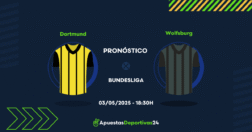 Pronóstico de apuestas al Dortmund vs Wolfsburg 03/05/2025