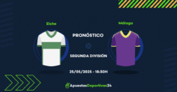 Pronóstico de apuestas al Elche vs Málaga 25/05/2025