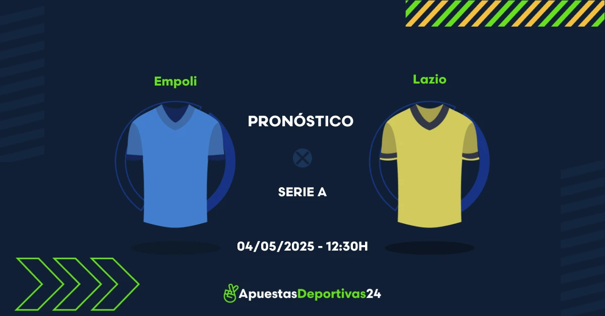 Pronóstico Empoli vs Lazio (04/05/25) - Apuestas y Cuotas