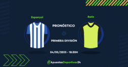 Pronóstico Espanyol vs Betis (04/05/25) - Apuestas y Cuotas