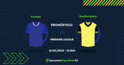Pronóstico Everton vs Southampton (18/05/25) - Apuestas y Cuotas